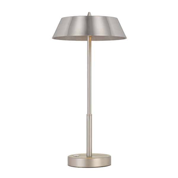 ALLURE Table Lamp -Nickel/Silver