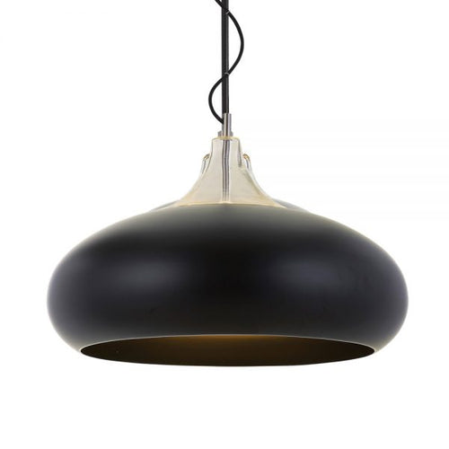 Beck 60 Single Pendant Large Black