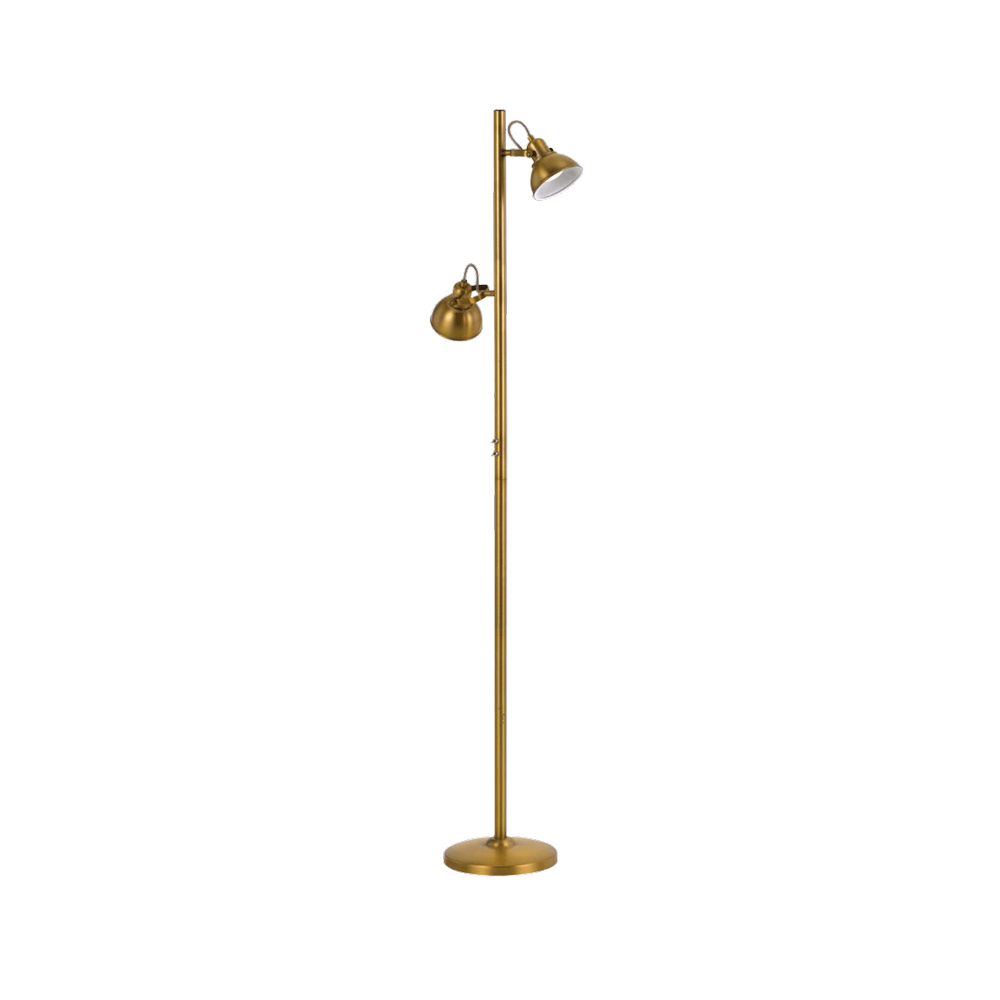 CARSON Floor Lamp Antique Brass