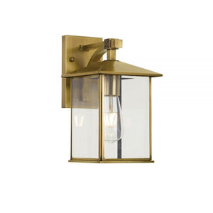 COBY EX15 Brass Exterior Wall Light