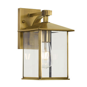 COBY EX18 Solid Brass Exterior Wall Light