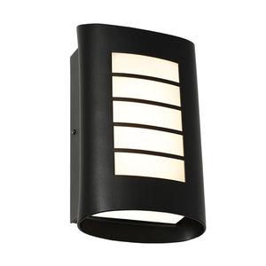 Bicheno LED Exterior Wall Light - BLACK