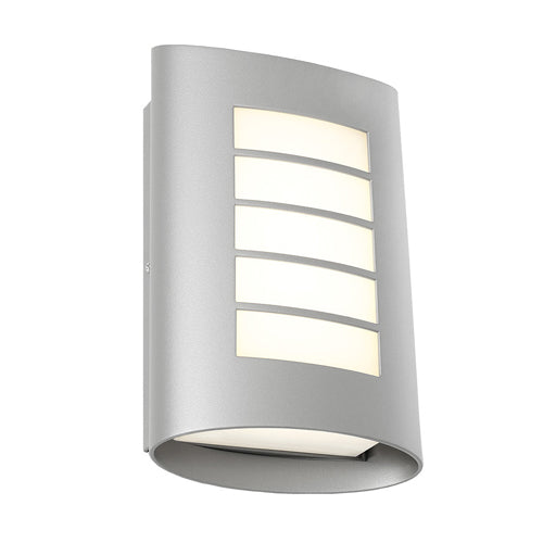 Bicheno LED Exterior Wall Light - SILVER