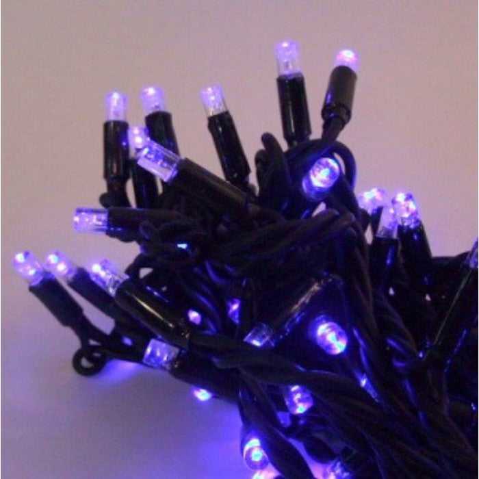 Fairy Lights 5m Black (Blue LED)