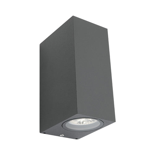 Brugge Exterior Up/Down Wall Light Charcoal - Lights Fans Action