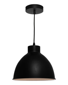 Dome Single Pendant - Black