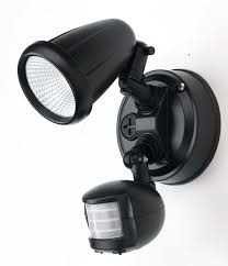 ILLUME LED Security Spotlight with Sensor Black