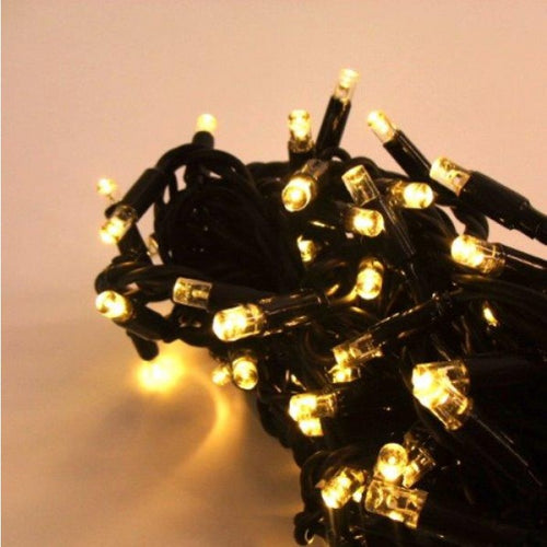 Fairy Lights 5m Black (Warm White LED)