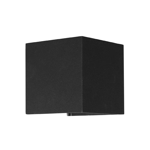 Glenelg Adjustable Beam LED Up/Down Exterior Wall Light Black - Lights Fans Action