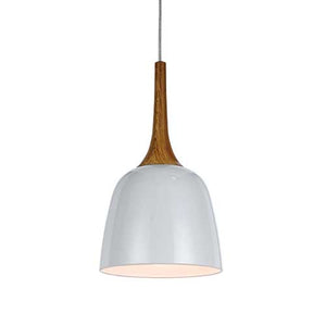 Polk 20cm Pendant White Oak - Lights Fans Action