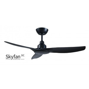Skyfan DC 48"/1200mm 3 Blade DC Remote Control Ceiling Fan Black