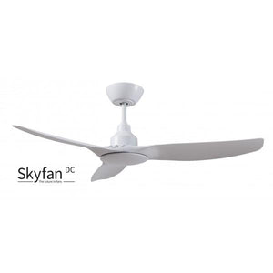 Skyfan DC 48"/1200mm 3 Blade DC Remote Control Ceiling Fan White