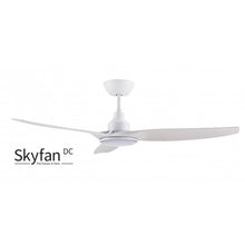 Load image into Gallery viewer, Skyfan DC 52&quot;/1300mm 3 Blade DC Remote Control Ceiling Fan With Dimmable LED Light White