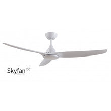 Load image into Gallery viewer, Skyfan DC 60&quot;/1500mm 3 Blade DC Remote Control Ceiling Fan With Dimmable LED Light White