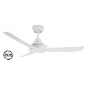 STANZA - 48"/1220mm Glass Fibre Composite 3 Blade Ceiling Fan - White - Indoor/Covered Outdoor